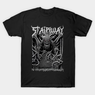 Stairway To Pitch Black Tranquility (Version 1) T-Shirt